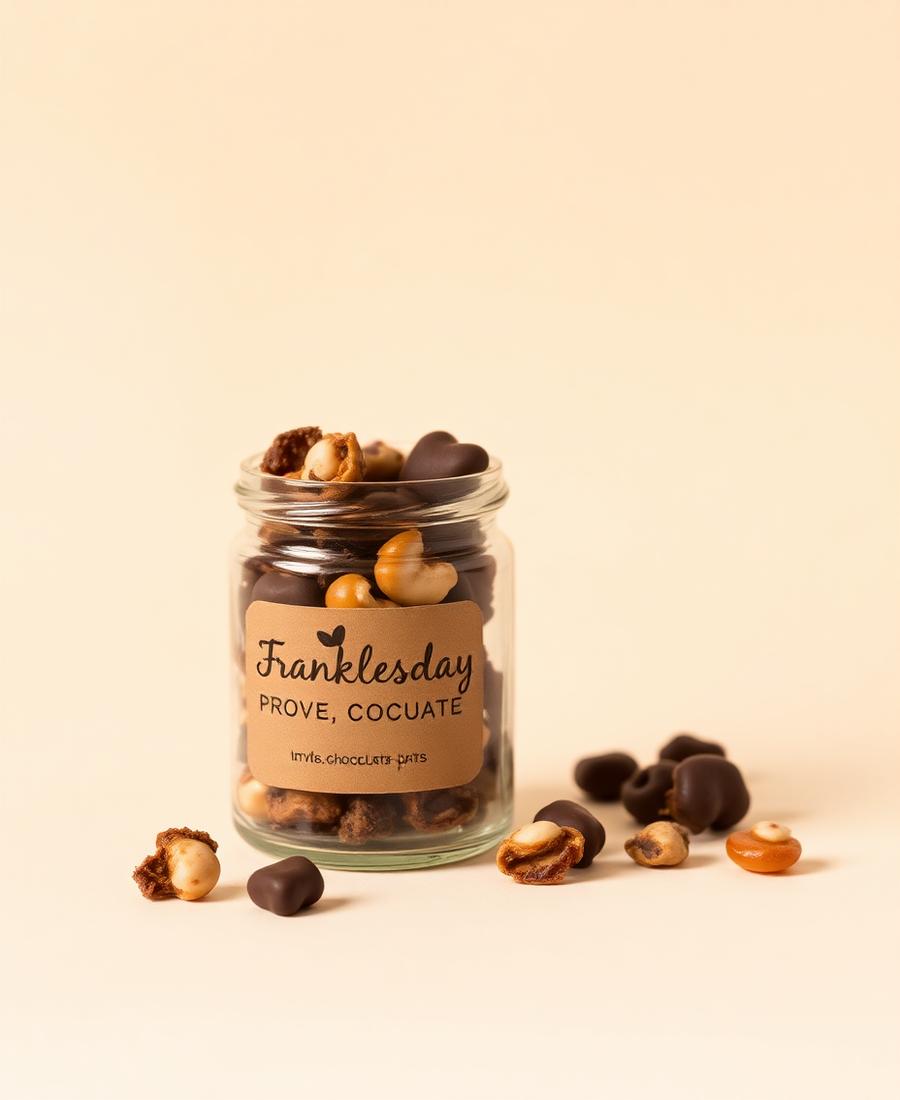 Cocoa Nut Cluster Jar